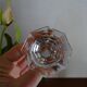 Crystal decanter Saint Louis / Baccarat - Cato flat ribs - Epoch XIXth - 21 cm