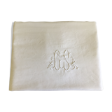 Old sheet, GS monogram