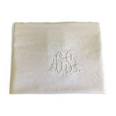 Old sheet, GS monogram