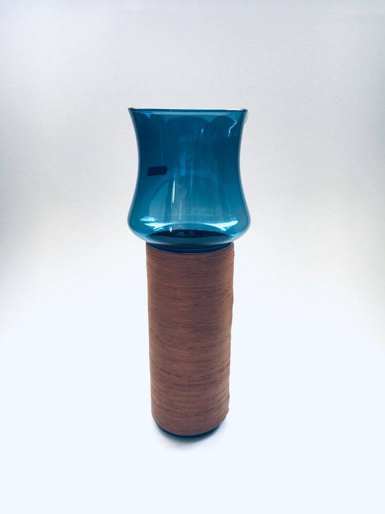 Mid-Century Modern Scandinavian Glass Decanter by Pukeberg, Sweden, 1960s