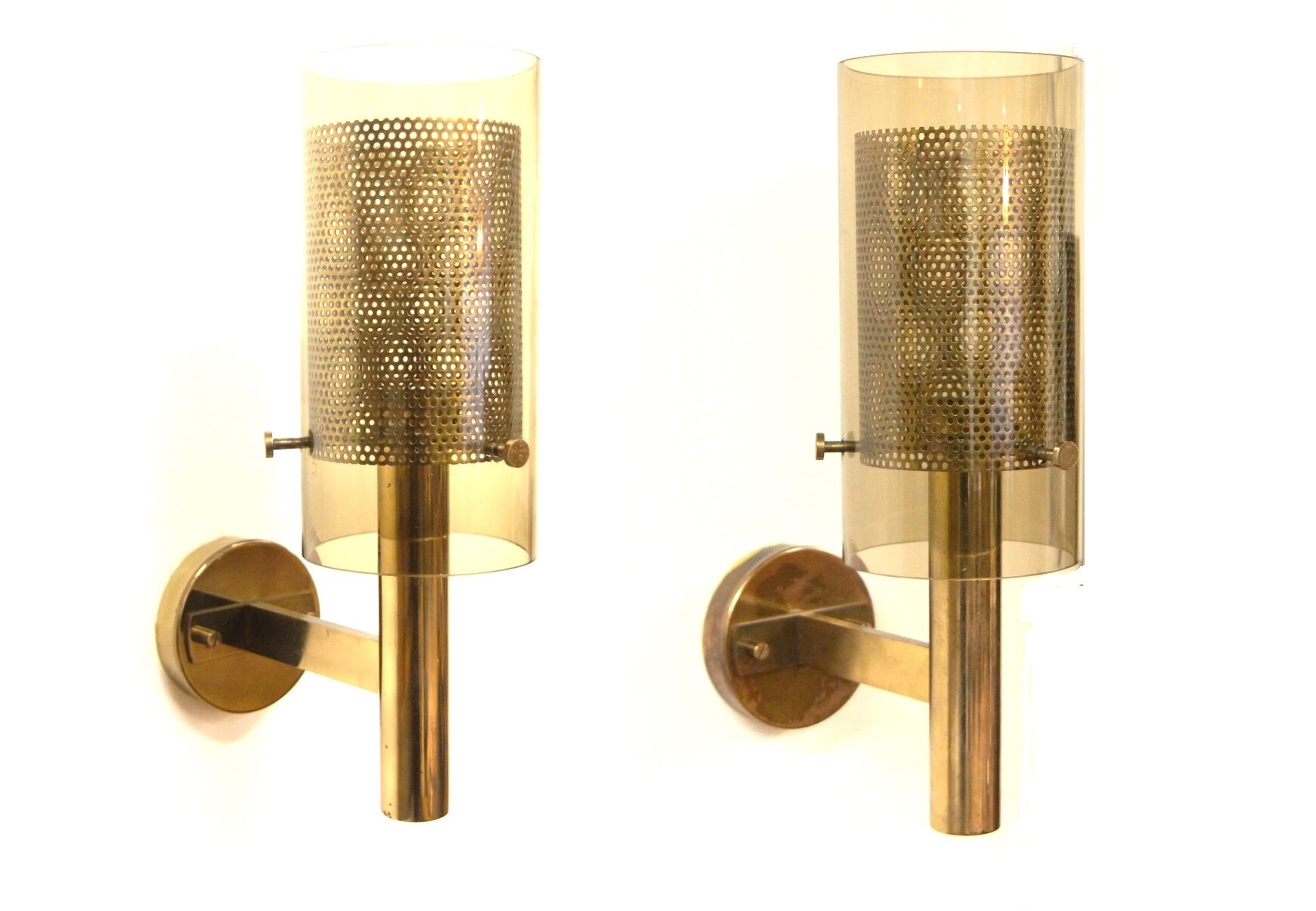 Pair of wall lamps "V147", Hans Agne Jakobsson, Sweden, 1970