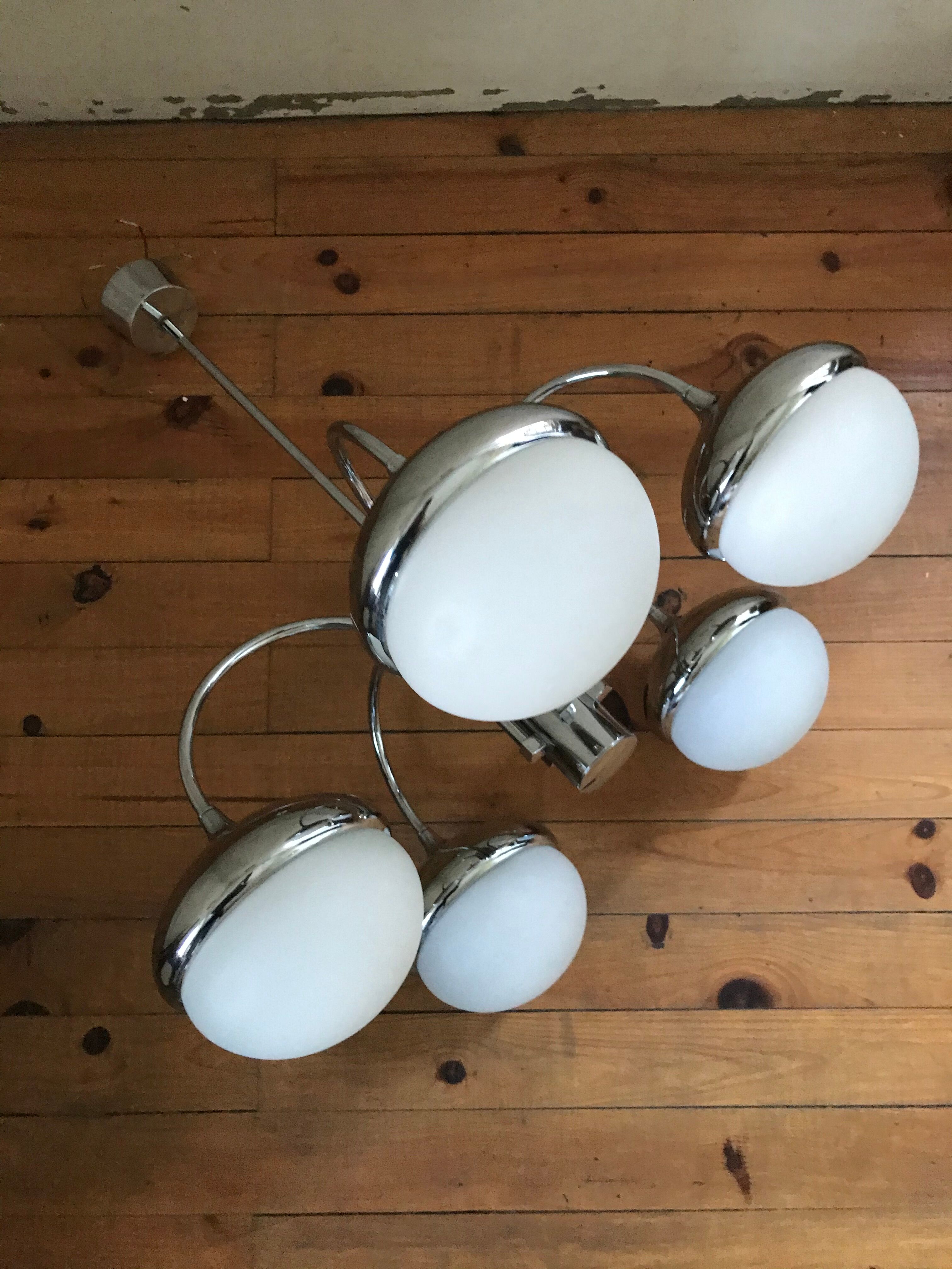 Sputnik Chandelier, Cluster, Acorns