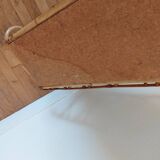 Vintage rattan shelf