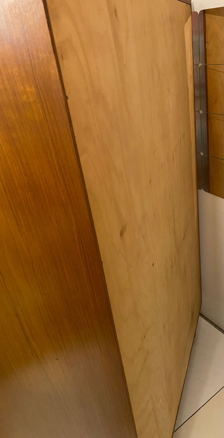 Vintage wardrobe compass feet