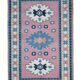 Vintage Turkish handmade rug 167x255 cm