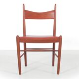 Set of 6 Scandinavian teak chairs
