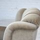 1970s, Danish armchair, original condition, furniture velour, beech wood.