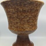 Pair of sandstone vases 50s-60s