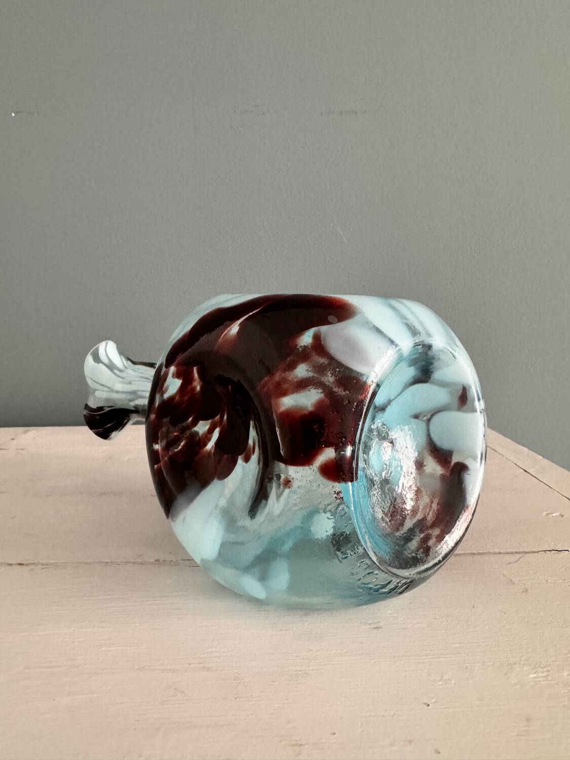 Legras vase in Clichy glass