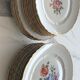 Lot de 20 assiettes anciennes  en porcelaine Haviland