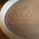 Big flat oval stoneware vintage