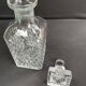 Baccarat - whisky carafe (1) - modern mid-century - cut crystal - model burgos
