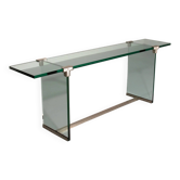 Table d'appoint Modèle T30 par Peter Ghyczy - design des années 1970 (2 mètres de long)