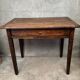 Solid oak dining room, kitchen or desk table