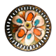 Enamelled metal cut Laurana Rame d'Arte, Italy 60s