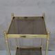 Hollywood Regency Italian brass etagere, 1970s