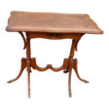 Old small side table with drawer..