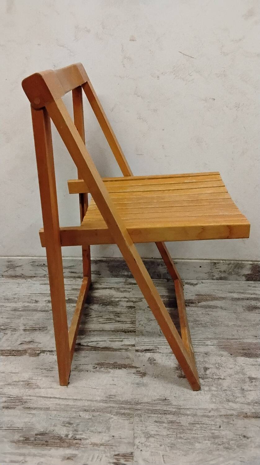 Vintage Aldo Jacober Style Folding Chairs