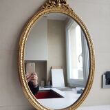 Mirror gilded ribbon 64 x 42 cm