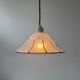 Lot 3 anciennes suspensions verre art-deco