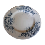 Assiette Luneville de 1875