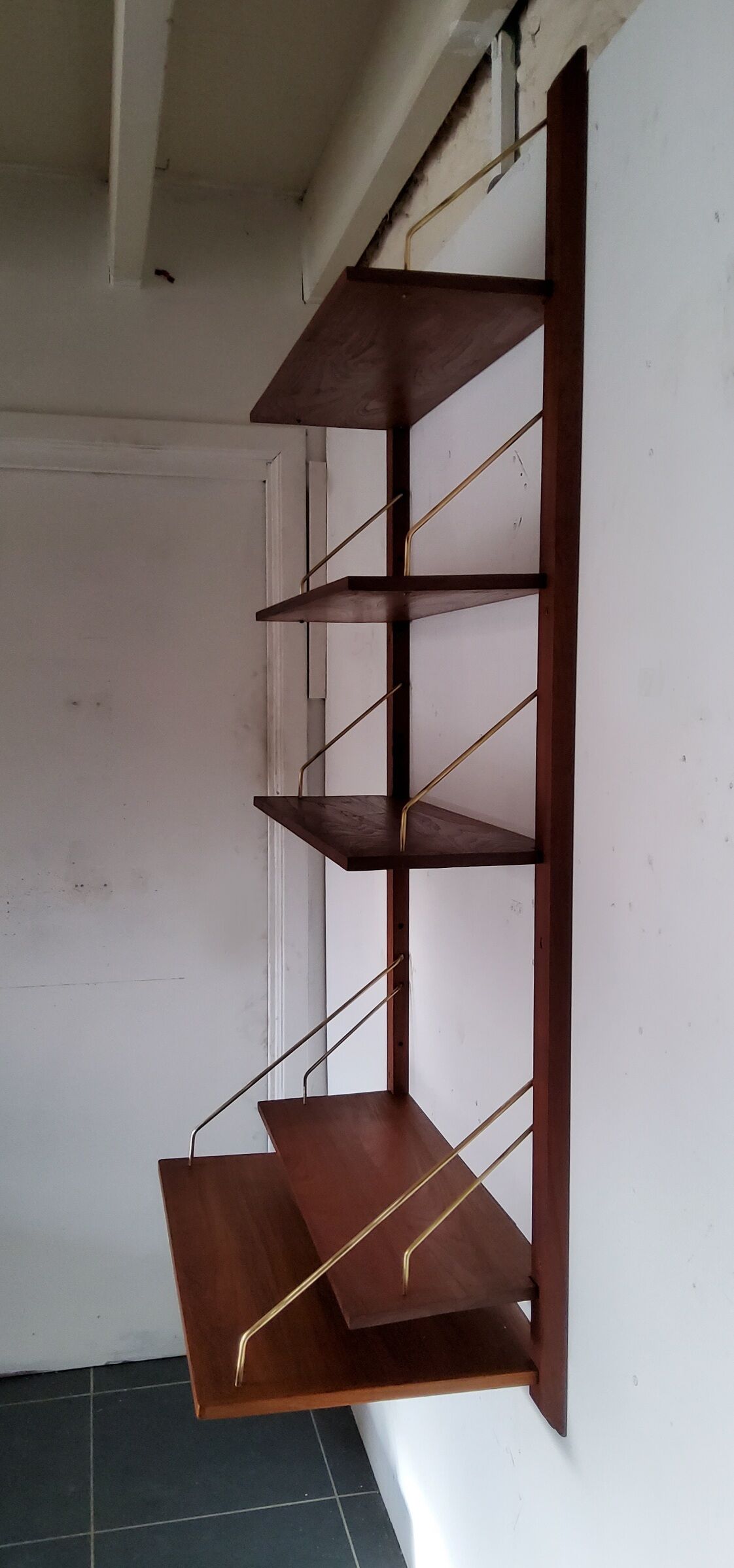 Scandinavian wall shelves