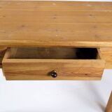 Side Tbale Made In Pine Wood From 1920s