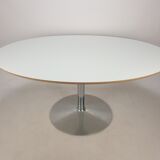 Oval Dining Table by Pierre Paulin for Artifort, 1980s