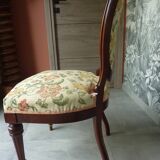 Chaise à médaillon