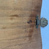 Miroir doré du milieu du siècle, années 1960, 50x29 cm