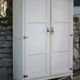 Art deco cabinet, vintage wooden cabinet, storage unit, interior decor