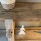 Vintage wooden workbench