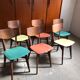 Set of 6 vintage 50s chairs