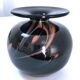 Bob le Bleis ball vase Moorish glassware Old glass paste