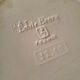 White shell dish Emile Henry France vintage