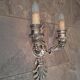 Paire d'appliques murales italiennes vintage