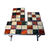 VINTAGE ceramic coffee tables
