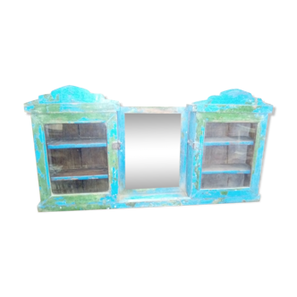 Vitrine murale avec miroir