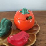 Barbotine Condiment Set