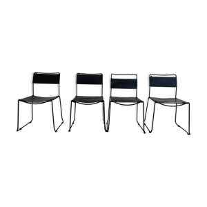 Lot 4 chaises de salle à manger