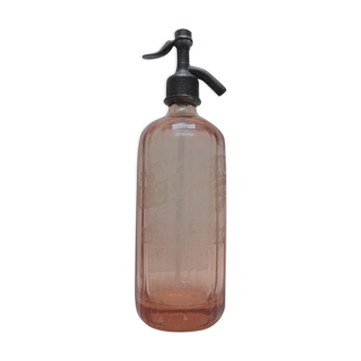 Pink selt water siphon "cluzeau"