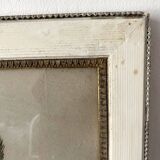 Triptych of old watercolors, flowers, 19th century