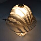 Peill & Putzler glass mushroom table lamp, Germany