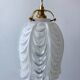 Art Deco frosted glass pendant lamp 30s