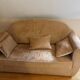 Velvet sofa