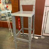 Mr.B stool with grey backrest - Cappellini