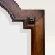 Bevelled mirror for wardrobe - 156 x 84 cm