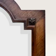 Bevelled mirror for wardrobe - 156 x 84 cm