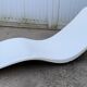 Vintage 1970s Zublena sun lounger pool deck chair seat.