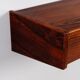 Pair of Scandinavian floating nightstands rosewood Denmark 1960